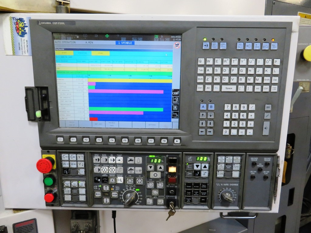 Okuma Multus B300W, Machine ID: 8110